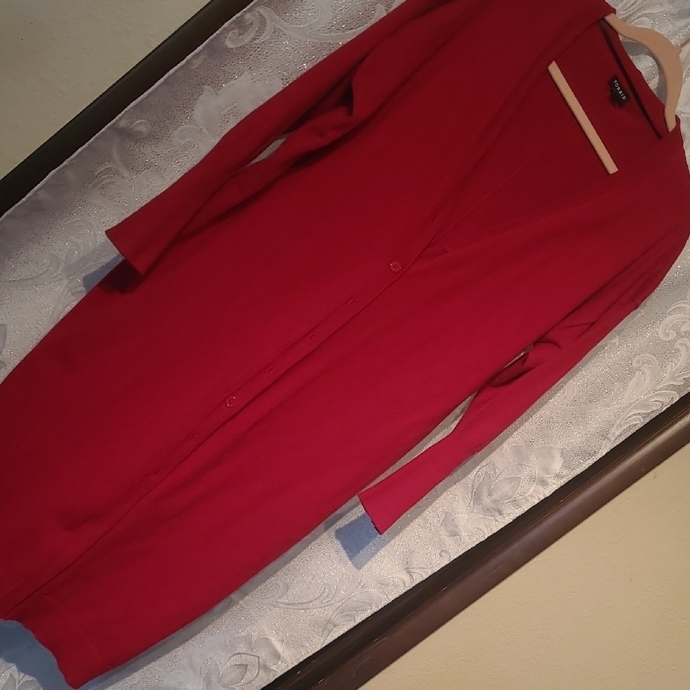 Torrid Red Midi Dress Casual Knit
